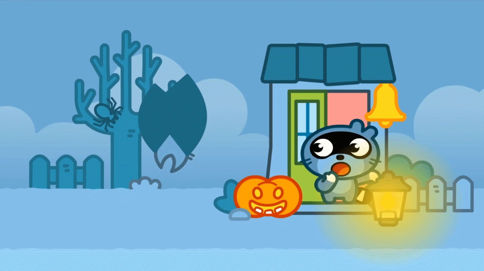 Pango Kids : une aventure Halloween animée sur iPhone